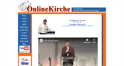 Desktop Screenshot of onlinekirche.org