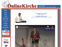 Tablet Screenshot of onlinekirche.org